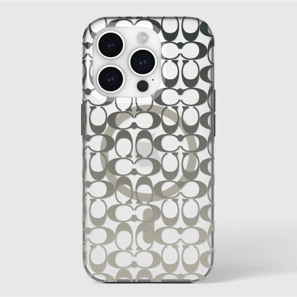 🆕 COACH | iPhone 15 Pro Max Signature Monogram Case!